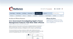 Desktop Screenshot of iphone.macrumors.com